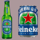 Heineken 0.0 Alcohol-Free Beer Bottle & Can Combo