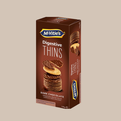 McVitie’s Digestive Thins Dark Chocolate