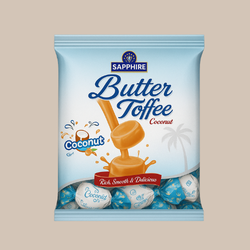 Sapphire Butter Toffee Coconut Candy