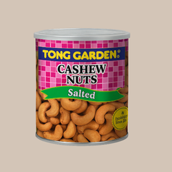 Tong Garden Salted Cashew Nuts – Premium Roasted Cashews (Can Pack)