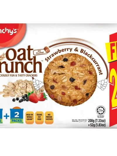 STRAWBERRY & BLACK CURRANT OAT KRUNCH