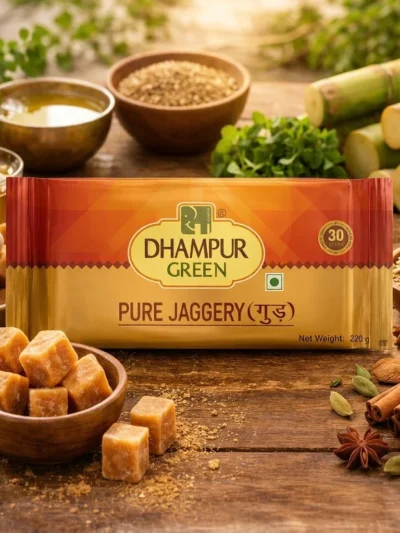 Natural Pure Jaggery Gur 880gm(220g*4)